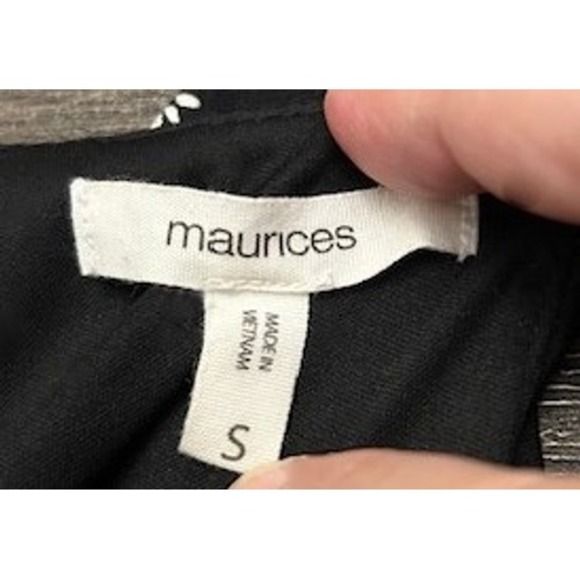 Maurices Black Floral Halter Maxi‎ Dress S Wedding Cruise Vacation Cottagecore - Picture 5 of 16